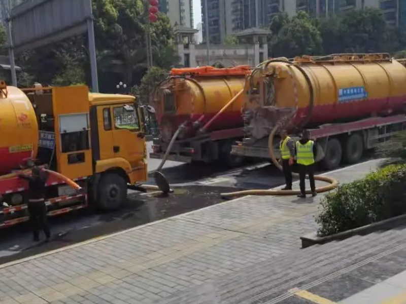 南京横七路市政下水道清洗